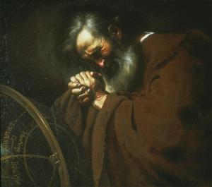 Heraclitus the Weeping  Philosopher, Johannes Moreelse, 17thC